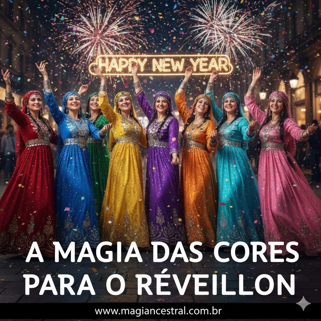 Significado das Cores magia com cores para o reveillon