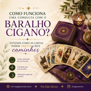 Como funciona uma consulta com o Baralho Cigano?