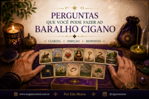 Perguntas que você pode fazer ao Baralho Cigano