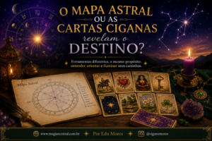 O Mapa Astral ou as Cartas Ciganas revelam o destino?