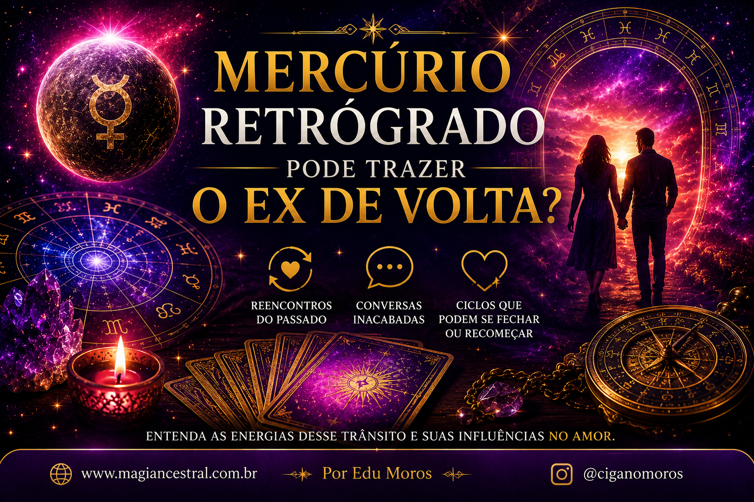Mercúrio Retrógrado pode trazer o ex de volta?
